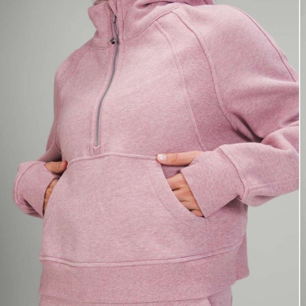 Lululemon Oversized Cropped Scuba Hoodie